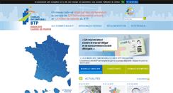 Desktop Screenshot of cibtp.fr